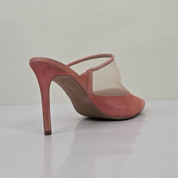 Avec Les Filles Pink JOELLE Mule Heels - Picture 6 of 9